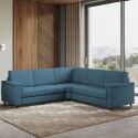 Moderner Ecksofa 5-Sitzer aus Stoff 226x226cm Marrak 12AG Maße
