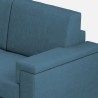 Moderner Ecksofa 5-Sitzer aus Stoff 226x226cm Marrak 12AG 