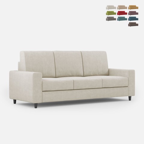 Moderner eleganter 3-Sitzer Stoffsofa 208 cm Sakar 180 Aktion