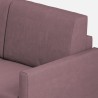 2-Sitzer Stoffsofa 158 cm modernes Design Karay 140 