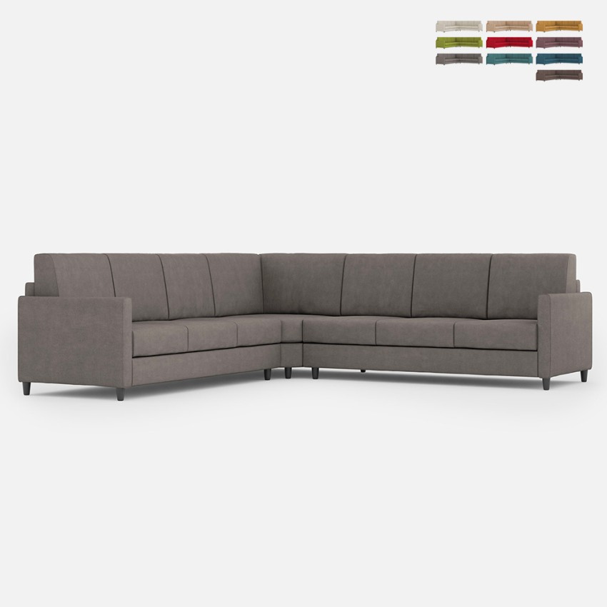 Großes Ecksofa aus Stoff, 7-Sitzer, 281x281 cm, Karay 218AG Angebot