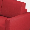 Ecksofa 5-Sitzer 248x248cm aus gepolstertem Stoff Yasel 14AG 