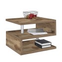 Moderner eleganter Couchtisch mit 2 Ablagen Zeta 55 