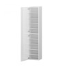 Dory Schuhschrank weiß glänzend mit 1 Tür 45x35x191 cm Angebot