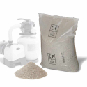 Intex 29058 58201 Filtergranulat für Sandfilteranlagen Sandfilterpumpe Aufstellpools Bestway 25kg Verkauf