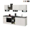 Modulare Einbauküche 256cm modernes Design Domina Angebot