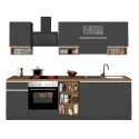Volle modulare Küche mit linearem Design, moderner Stil 256 cm Essence 