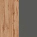 Apothekerschrank mit 2 Gewürzschubladen für moderne Küche 30x60x164,5 Trym 