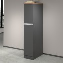 Apothekerschrank mit 2 Gewürzschubladen für moderne Küche 30x60x164,5 Trym Lagerbestand