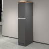 Apothekerschrank mit 2 Gewürzschubladen für moderne Küche 30x60x164,5 Trym Lagerbestand