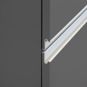 Apothekerschrank mit 2 Gewürzschubladen für moderne Küche 30x60x164,5 Trym 
