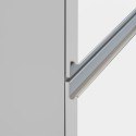 Einbau-Kühlschrankverkleidungs-Set und Küchen-Gewürzregal linear Fist 
