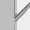Einbau-Kühlschrankverkleidungs-Set und Küchen-Gewürzregal linear Fist 