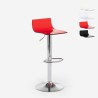 Juneau transparenter drehbarer Hocker modernes Design Metall Bar Küche  Aktion