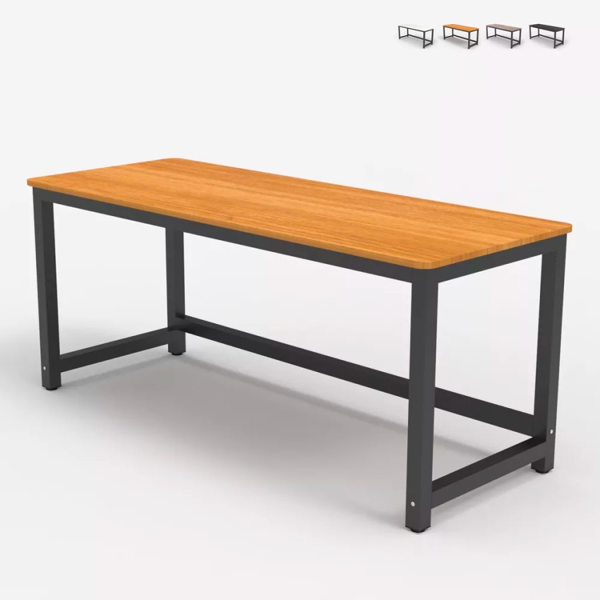 Rechteckiger Bürotisch 160x70cm Design Metall schwarz Bridgeblack 160 Kosten Rechteckiger Bürotisch 160x70cm Design Metall schwarz Bridgeblack 160 Kosten