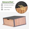 Garage Hütte aus Holz Rasenmäher Roboter Garten Grouse. Angebot