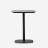 Tisch für Bar, Restaurant, Bistro 60x60cm, Holz Metall Kells Katalog