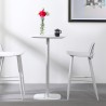 Hoher Tisch für quadratische Barhocker 60x60 cm moderner Stil Arven Rabatte
