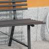 3-Sitzer klassische Eisen Gartenbank 150x57x76cm Iven Katalog