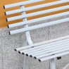 3-Sitzer klassische Eisen Gartenbank 150x57x76cm Iven Lagerbestand