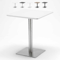 Tisch Viereckig 60x60 Zentraler Fuß Bars Bistros Horeca 