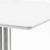 Tisch Viereckig 60x60 Zentraler Fuß Bars Bistros Horeca 
