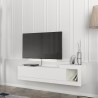 TV-Hängeschrank 150cm Wohnzimmer modern Klapptür Volare Rabatte