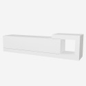 TV-Hängeschrank 150cm Wohnzimmer modern Klapptür Volare Auswahl