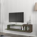 TV-Hängeschrank 150cm Wohnzimmer modern Klapptür Volare 