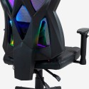 Gaming-Stuhl ergonomischer Bürostuhl einstellbares Licht RGB Gundam 