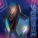 Gaming-Stuhl ergonomischer Bürostuhl einstellbares Licht RGB Gundam Angebot