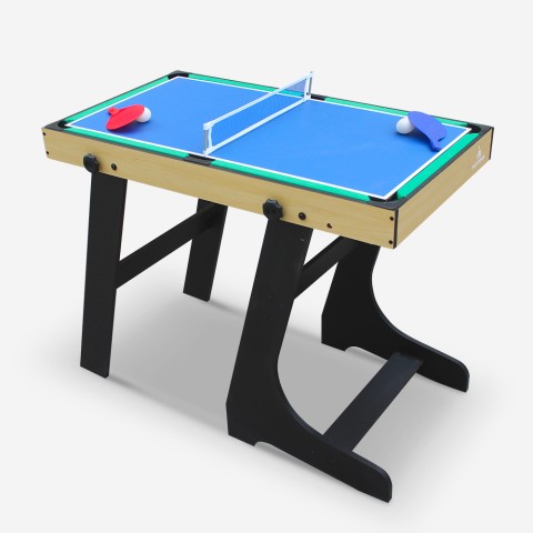 Multifunktionaler klappbarer Spieltisch 3in1 Billardtisch Tischtennis Hockeytisch Texas Aktion