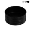 Waschbecken Badezimmer Aufsatzwaschbecken rund 40x18cm matt Keramik Nordic Angebot