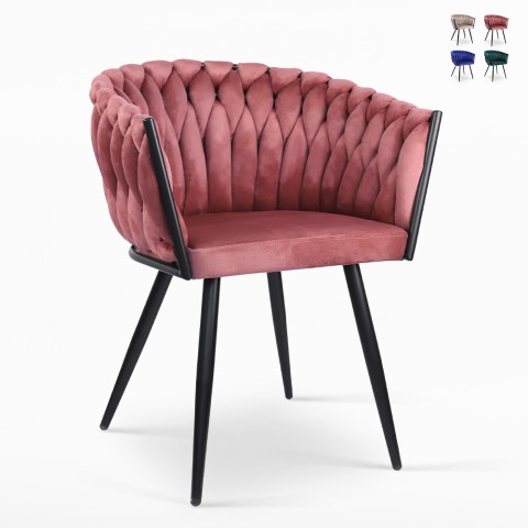 Sessel samt Design mit Armlehnen Küche Wohnzimmer Chantilly Aktion