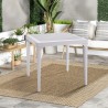 Garten Bar Tisch Outdoor Quadrat 80x80cm aus Polypropylen Malmo Katalog