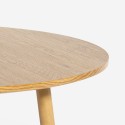 Küche runder Esstisch 80 cm Holzdesign Frajus Angebot