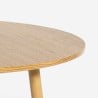 Küche runder Esstisch 80 cm Holzdesign Frajus Angebot