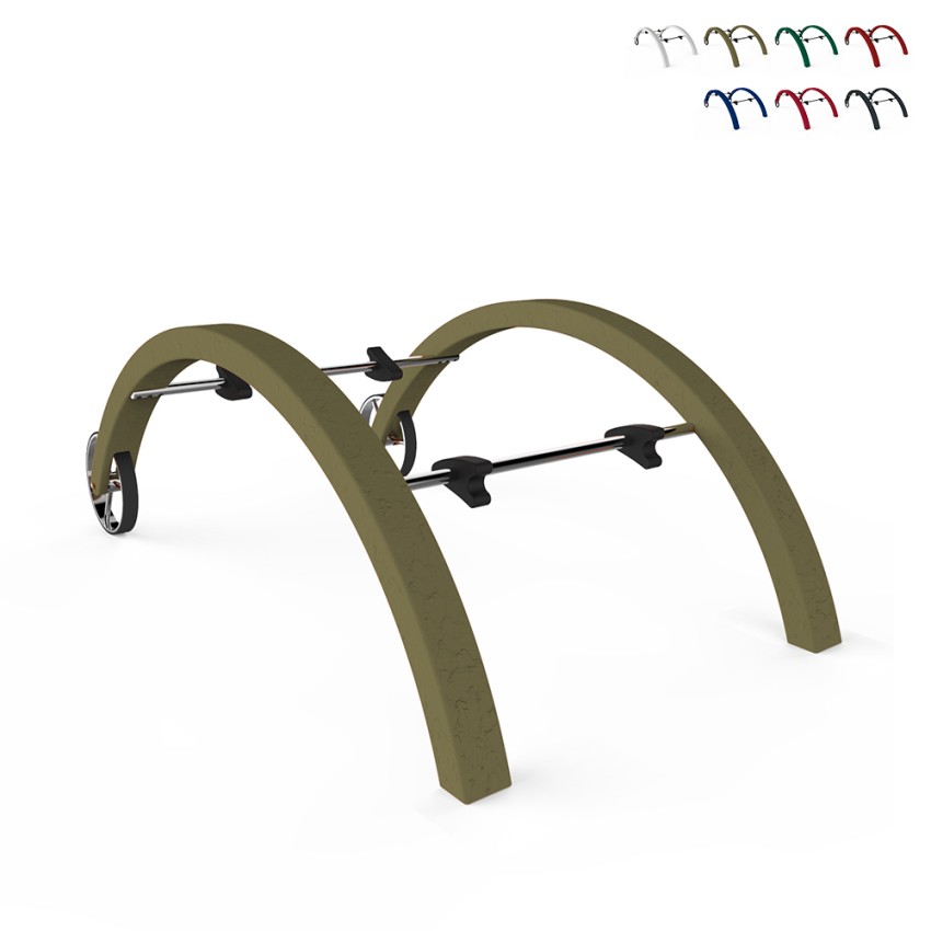 Externe Unterstützung S910 Räder Armlehnen Kinderbett Serendipity S010 Arkema Katalog