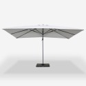Garten-Sonnenschirm mit 3x4m verstellbarer Schwenkarm Jungle Dark Rabatte