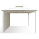 Gazebo 3,3x3,3 Meter Garten Bar Veranda Markt Pagode Antigua uv 