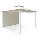 Gazebo 3,3x3,3 Meter Garten Bar Veranda Markt Pagode Antigua uv Kosten