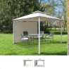 Gazebo 3,3x3,3 Meter Garten Bar Veranda Markt Pagode Antigua uv Sales