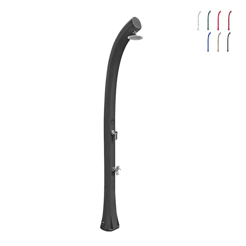 Solar Gartendusche 26 Liter Mischbatterie Duschkopf modern New Happy 