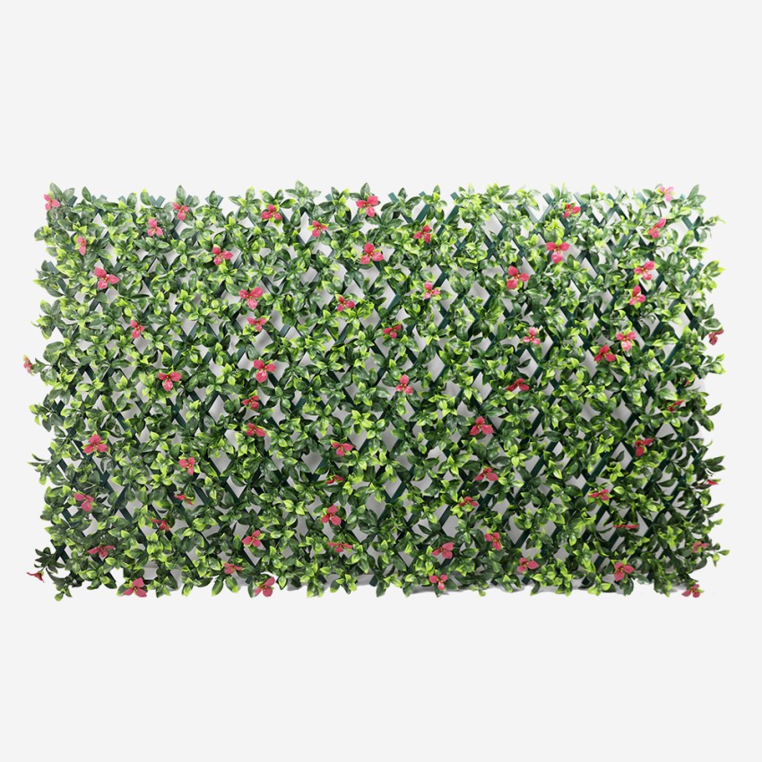 Künstliche Gartenhecke ausziehbares Spalier 200x100cm Pflanzen Salix Aktion Künstliche Gartenhecke ausziehbares Spalier 200x100cm Pflanzen Salix Aktion