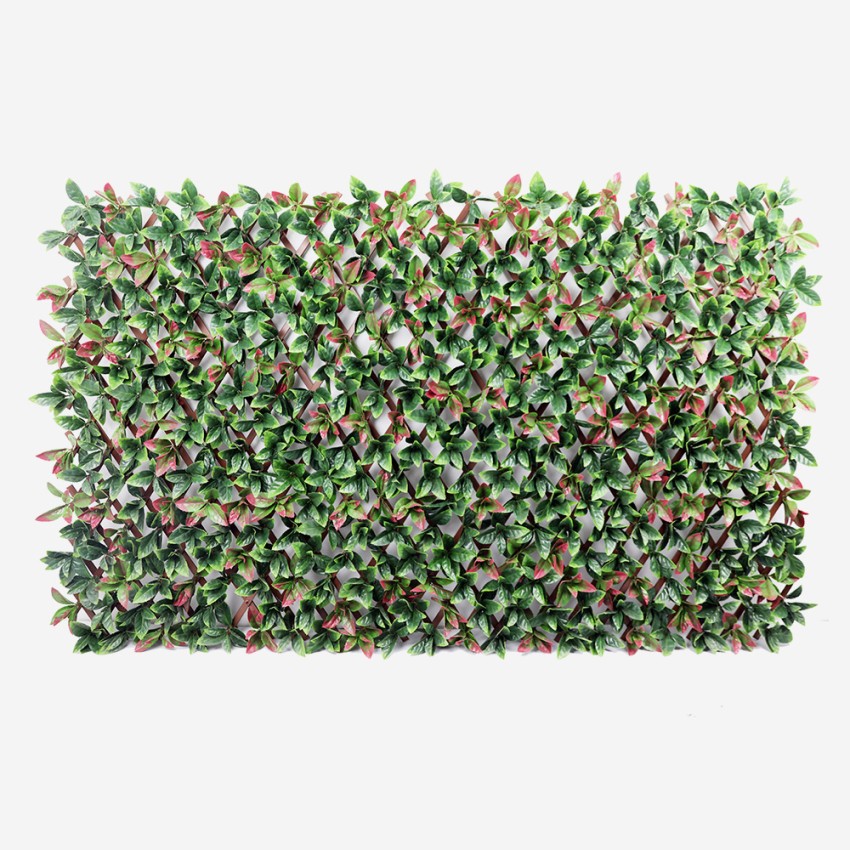 Künstliche Hecke 200x100cm Photinia Garten Spalier ausziehbar Ivoss Aktion Künstliche Hecke 200x100cm Photinia Garten Spalier ausziehbar Ivoss Aktion