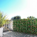 Künstliche Hecke 2x1m Photinia Garten Spalier ausziehbar Ivoss Verkauf