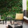 Künstliche immergrüne Hecke 100x100cm 3D Pflanzen Garten Lemox Verkauf