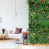 Künstliche immergrüne Hecke 100x100cm 3D Pflanzen Garten Lemox Angebot