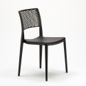 Stuhl Stapelbar aus Polypropylen Stühle für Bar Küche und Garten Cross Lagerbestand