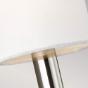 Klassisch moderne Wandlampe Weißer Stoff Lampenschirm Brianna1 Preis